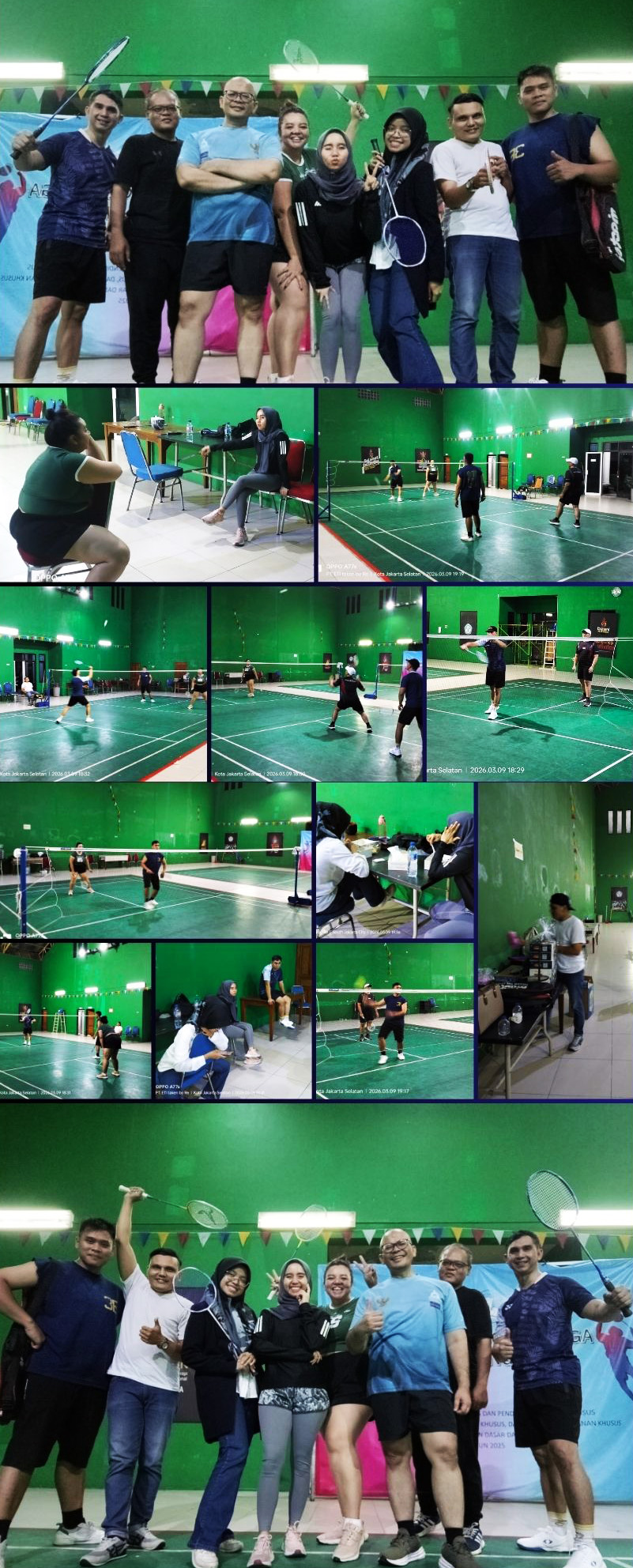 Semangat Sportivitas! Turnamen Bulu Tangkis PT ETI Berlangsung Meriah